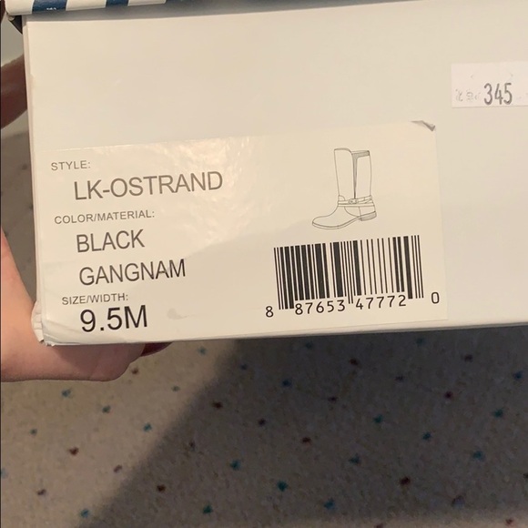 Lucky Brand LK-Ostrand black Gangnam riding boot - Picture 8 of 12